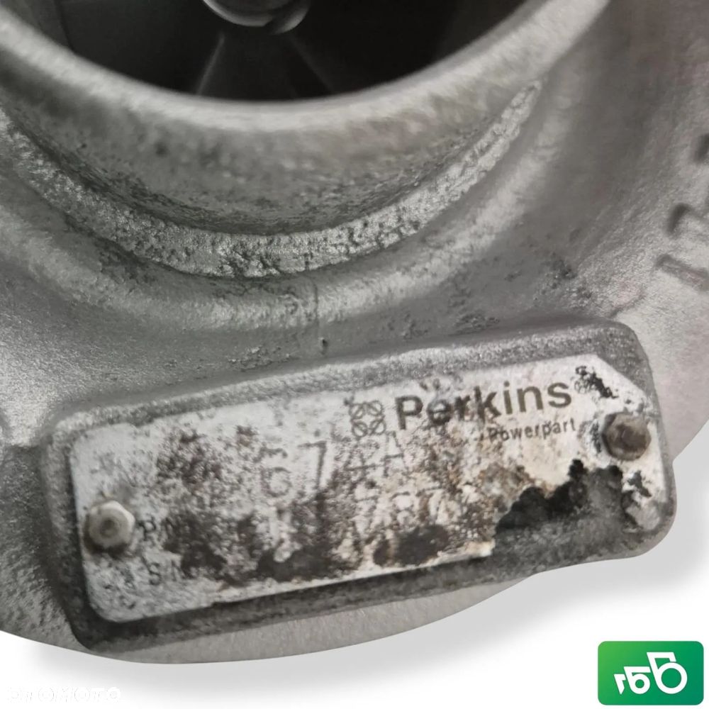 Turbosprężarka 2674A326 Perkins 2974A391 Garett Merlo P 32.12 - 4