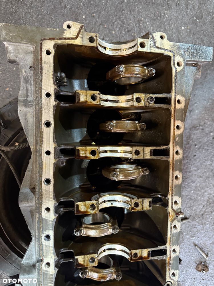 Wał N53 blok korby dół N53b25 N53B30 - 7