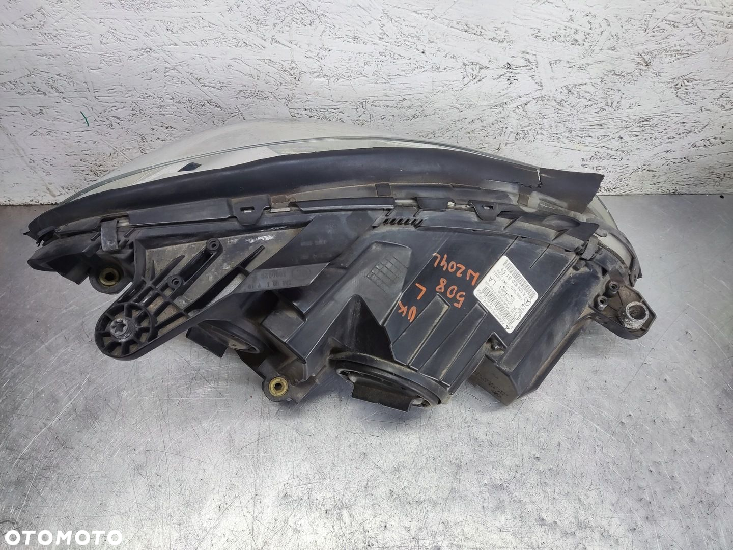 MERCEDES C KLASA W204 LIFT LAMPA LEWA PRZEDNIA UK - 7