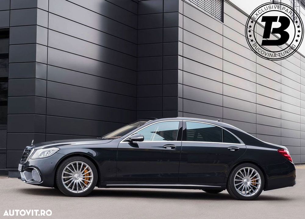 Pachet Exterior compatibil cu Mercedes S Class W222 S63 Design - 18