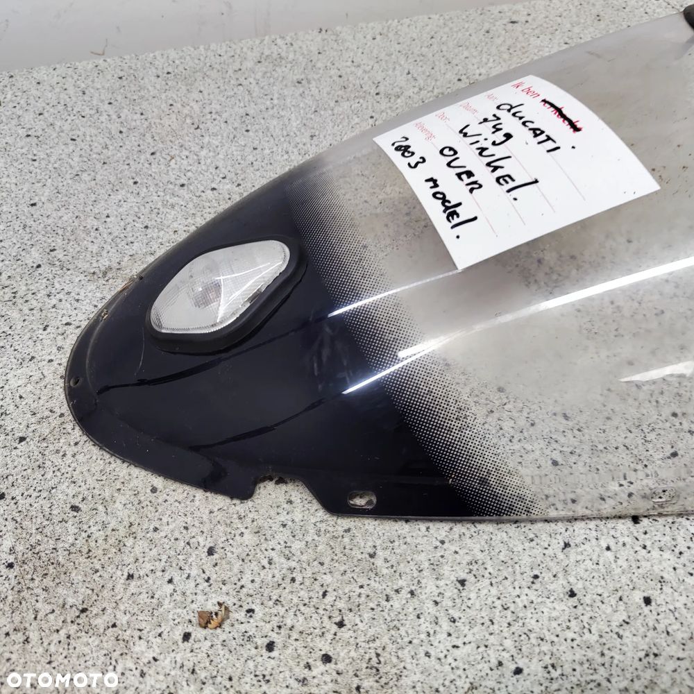 Szyba, szybka, owiewka przód szyba Ducati 749 999 - 5