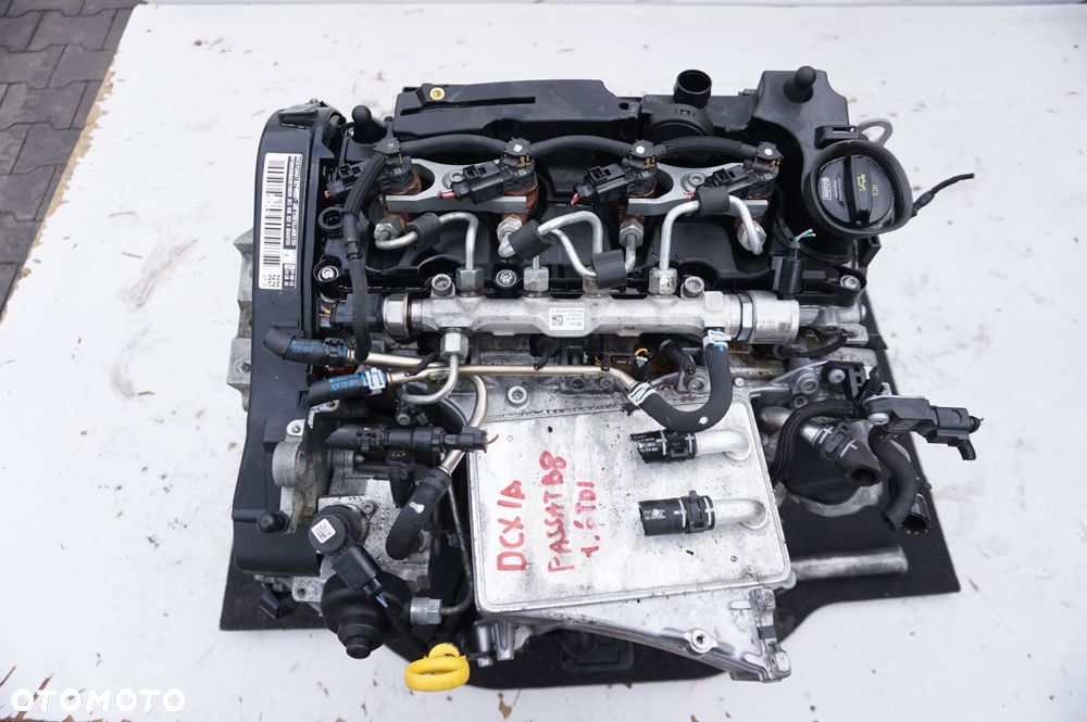 SILNIK DCX DCXA VOLKSWAGEN SEAT SKODA 1.6 TDI 78 TYS KM - 2
