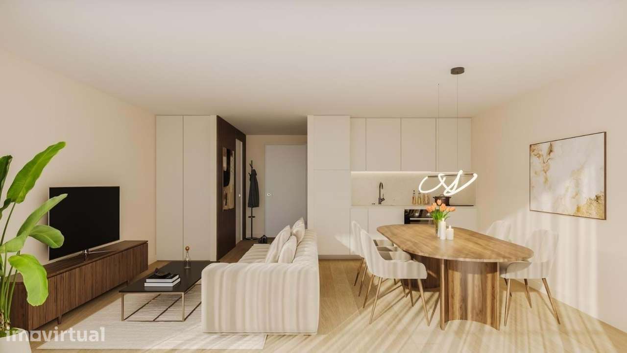 Apartamento T2 | Novo | Bonfim | Jardim Comum | Porto - Grande imagem: 2/6
