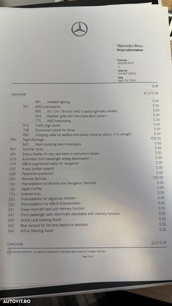 Mercedes-Benz C 400 e 4Matic 9G-TRONIC AMG Line - 15