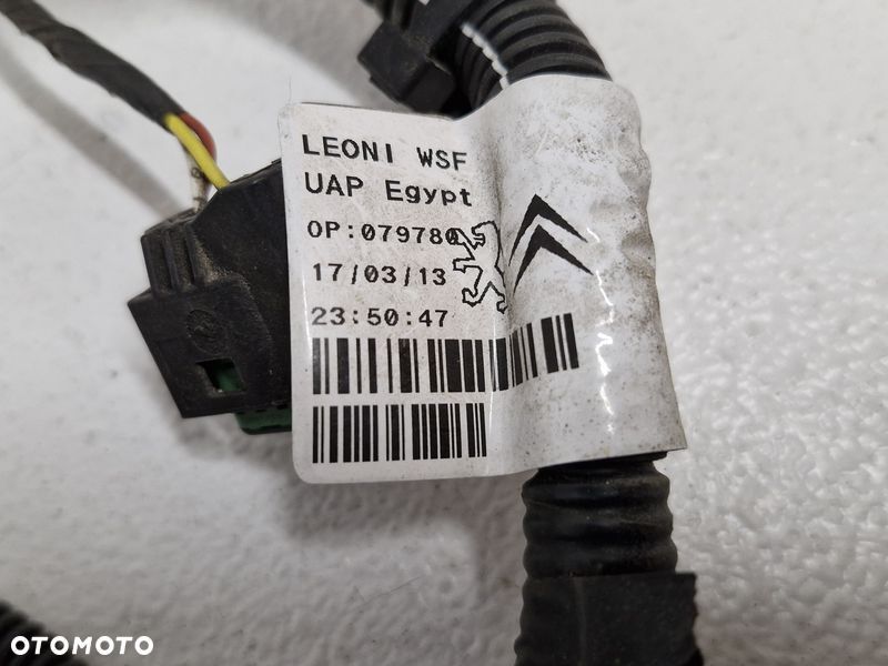 CITROEN DS5 WIĄZKA CZUJNIKÓW PARKOWANIA PDC TYŁ 9803570680 - 7