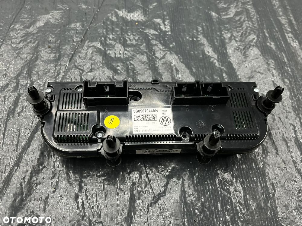 VW panel sterownik klimatyzacji przełącznik 5G0907044AH - 4