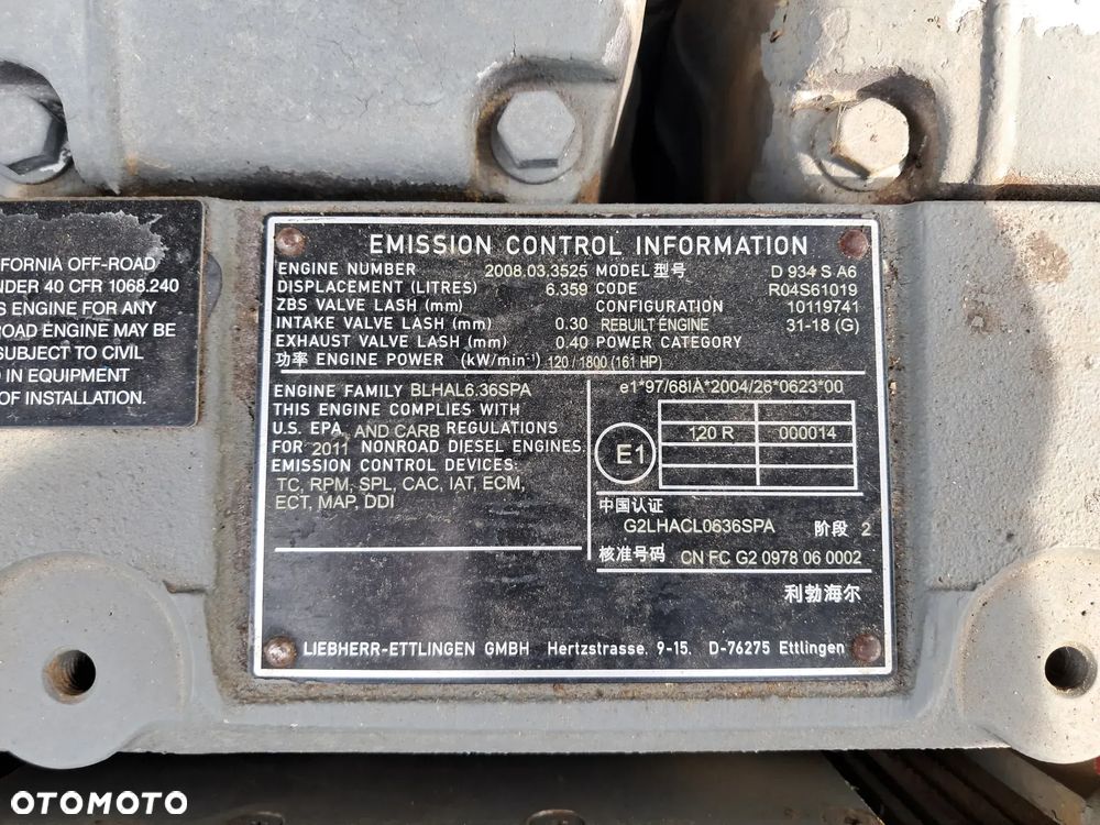 Liebherr R914C Koparka Gąsienicowa Likufix - 13