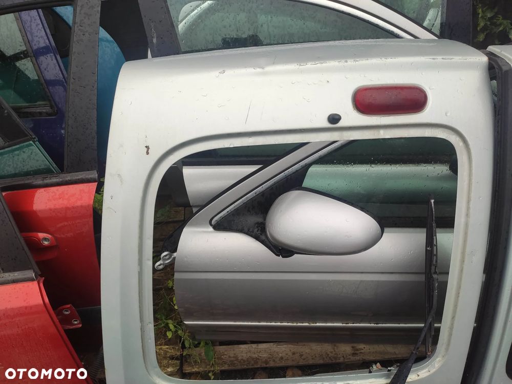KL Drzwi Prawy Lewy Przód Tył Gołe RENAULT KANGOO I 97- LIFT TEB64 SREBRNE - 19