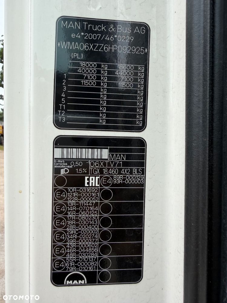 MAN TGX 18.460 EFFICIENTLINE / AUTOMAT / 2 SZTUKI !! / STANDARD / 2017 ROK - 37