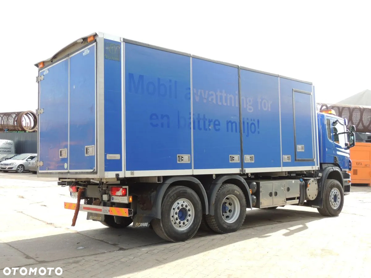 Scania Scania P420 + zabudowa Aquateq DMU-4612 Ecovee, 2012rok, 249800zł netto - 4