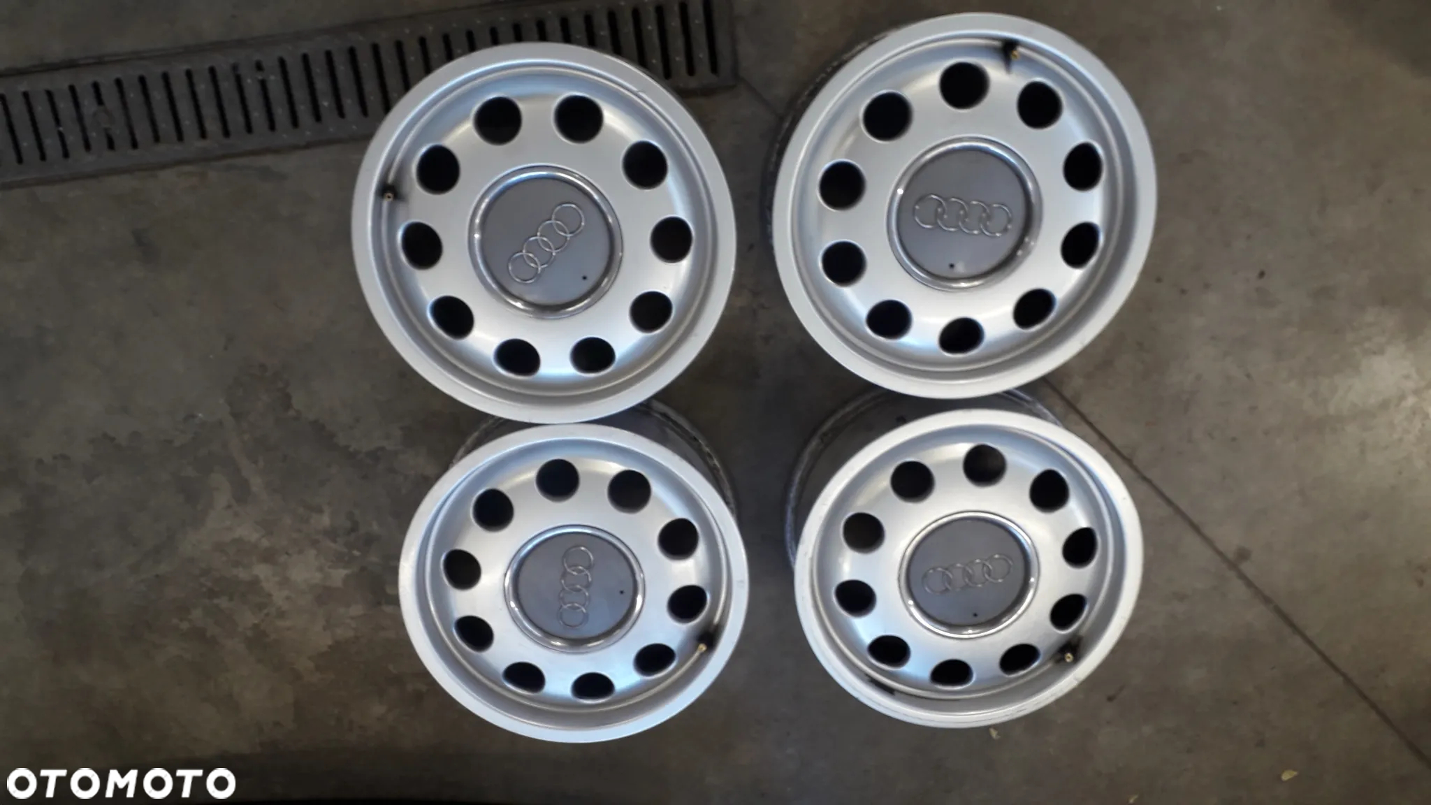 felgi aluminiowe 5x100 15" ET38 6" 8L0601025E A3 8L 1.6 lift - 2
