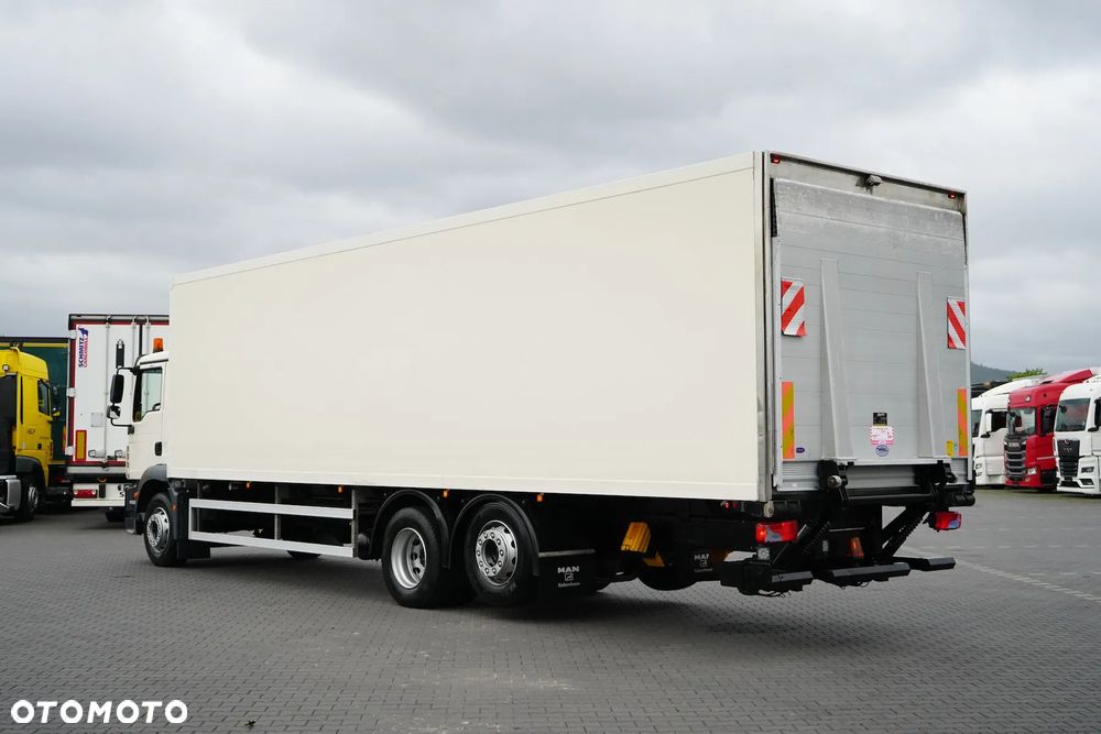 MAN TGM / 26.340 / EURO 5 / CHŁODNIA + WINDA / 24 PALETY / OŚ SKRĘTNA - 6