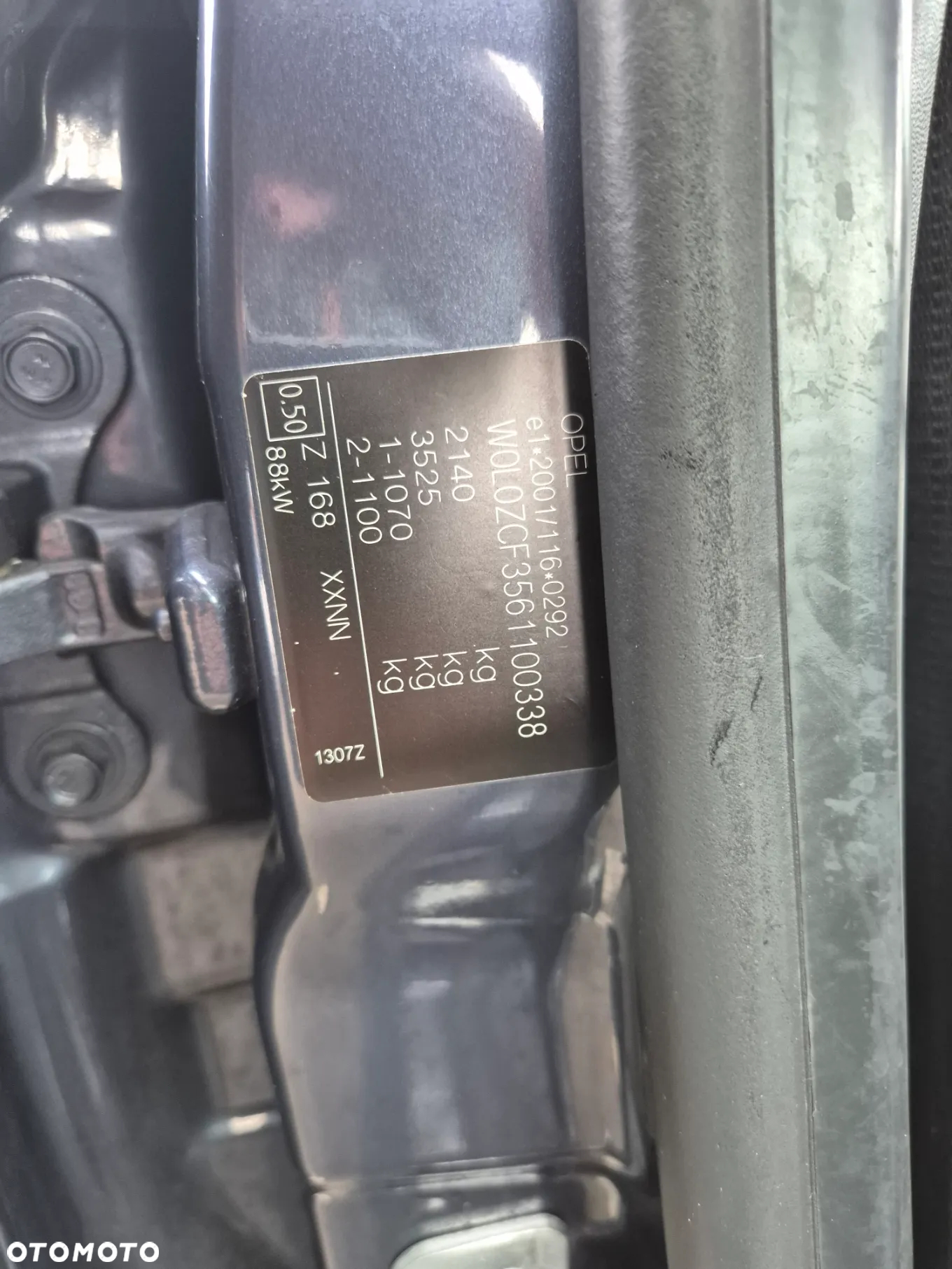 opel vectra c lift z168 maska zderzak lampa grill błotnik drzwi zbiornik paliwa szyba lusterko - 5