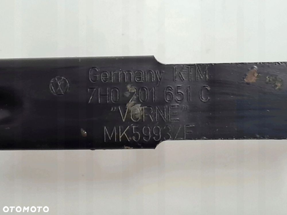 VW T5 mocowanie obejma baku zbiornika paliwa 7H0201651C - 2