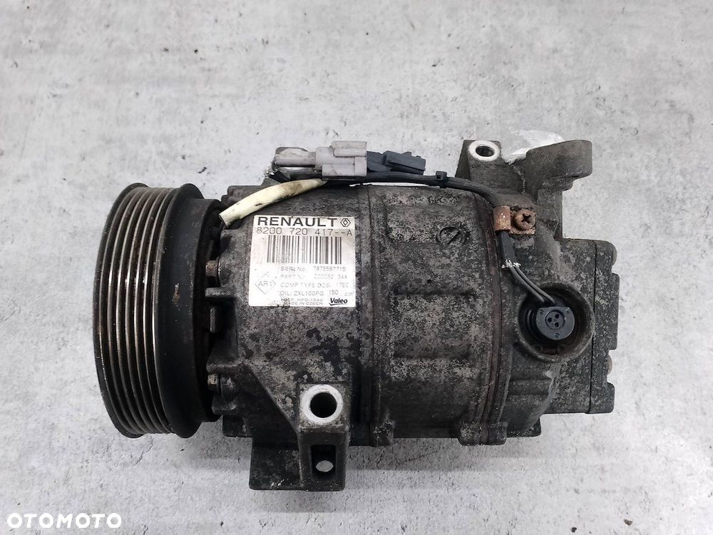POMPA, SPRĘŻARKA KLIMATYZACJI RENAULT LAGUNA III 8200720417-A 7875587715 - 1