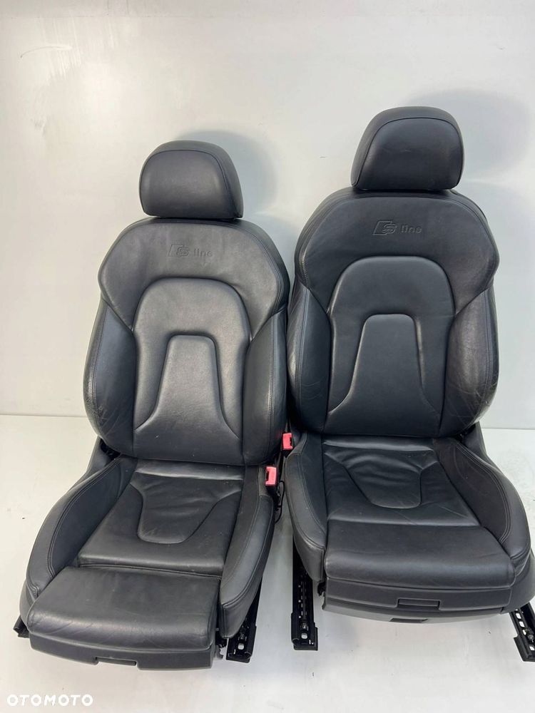 Komptel foteli z boczkami coupe s-line ELEKTRYCZNE Audi A5 8T 8F GRZANE - 1