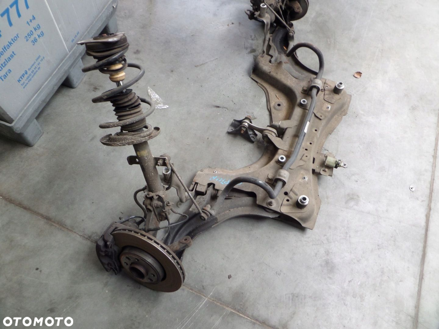 WÓZEK SANKI ZAWIESZENIE PRZÓD RENAULT CAPTUR LIFT 1,2 TCE 18R - 2