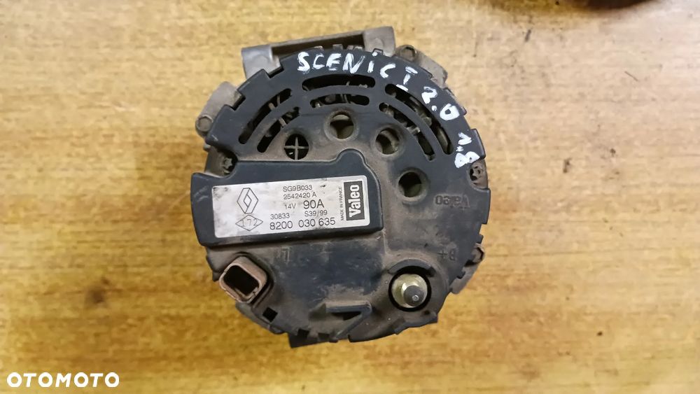 Alternator Renault Valeo 90A SG9B033 8200030635 Megane Scenic Kangoo Clio Laguna Thalia - 2