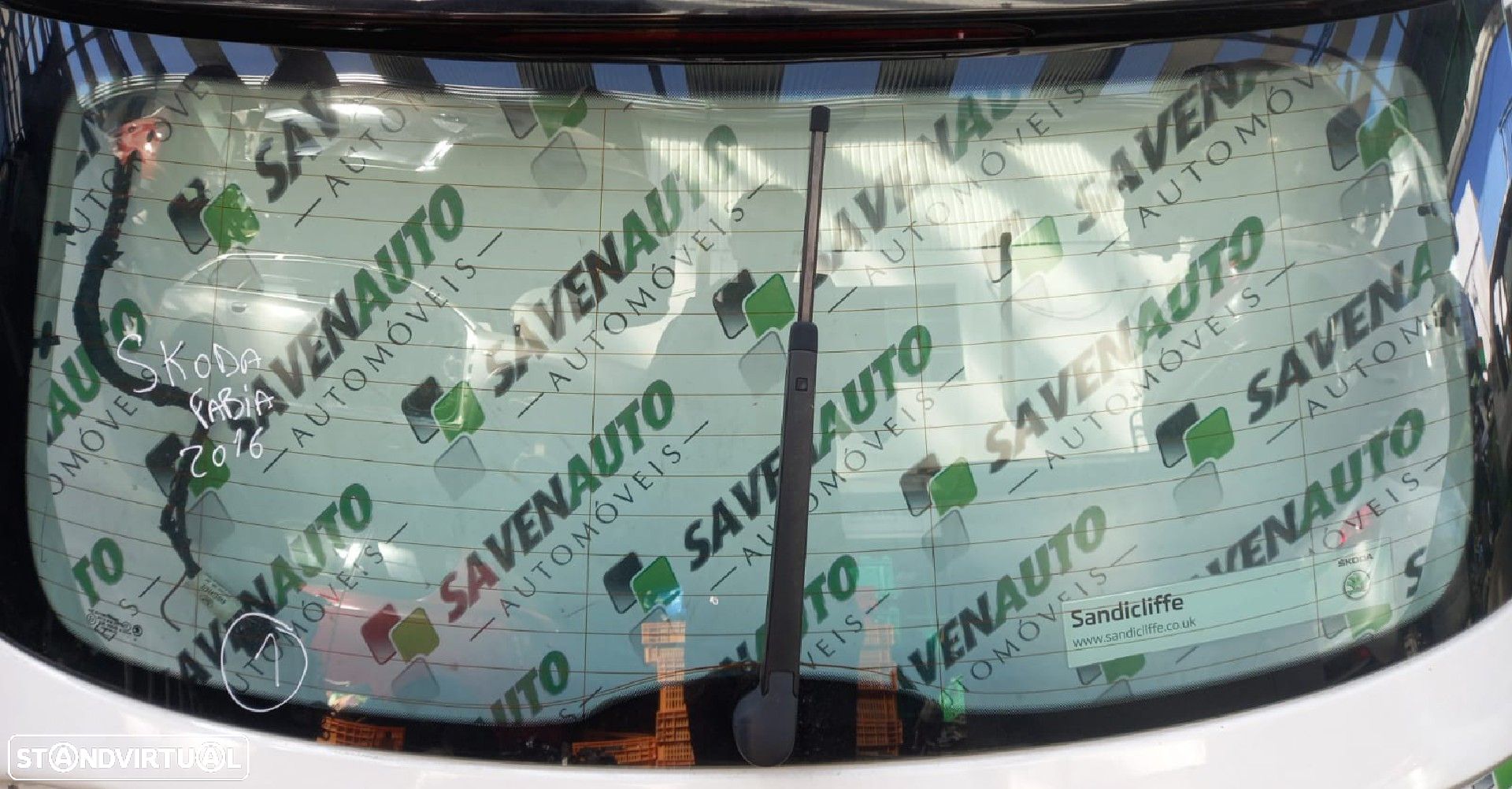 Óculo Traseiro / Vidro Trás Skoda Fabia Iii (Nj3) - 1
