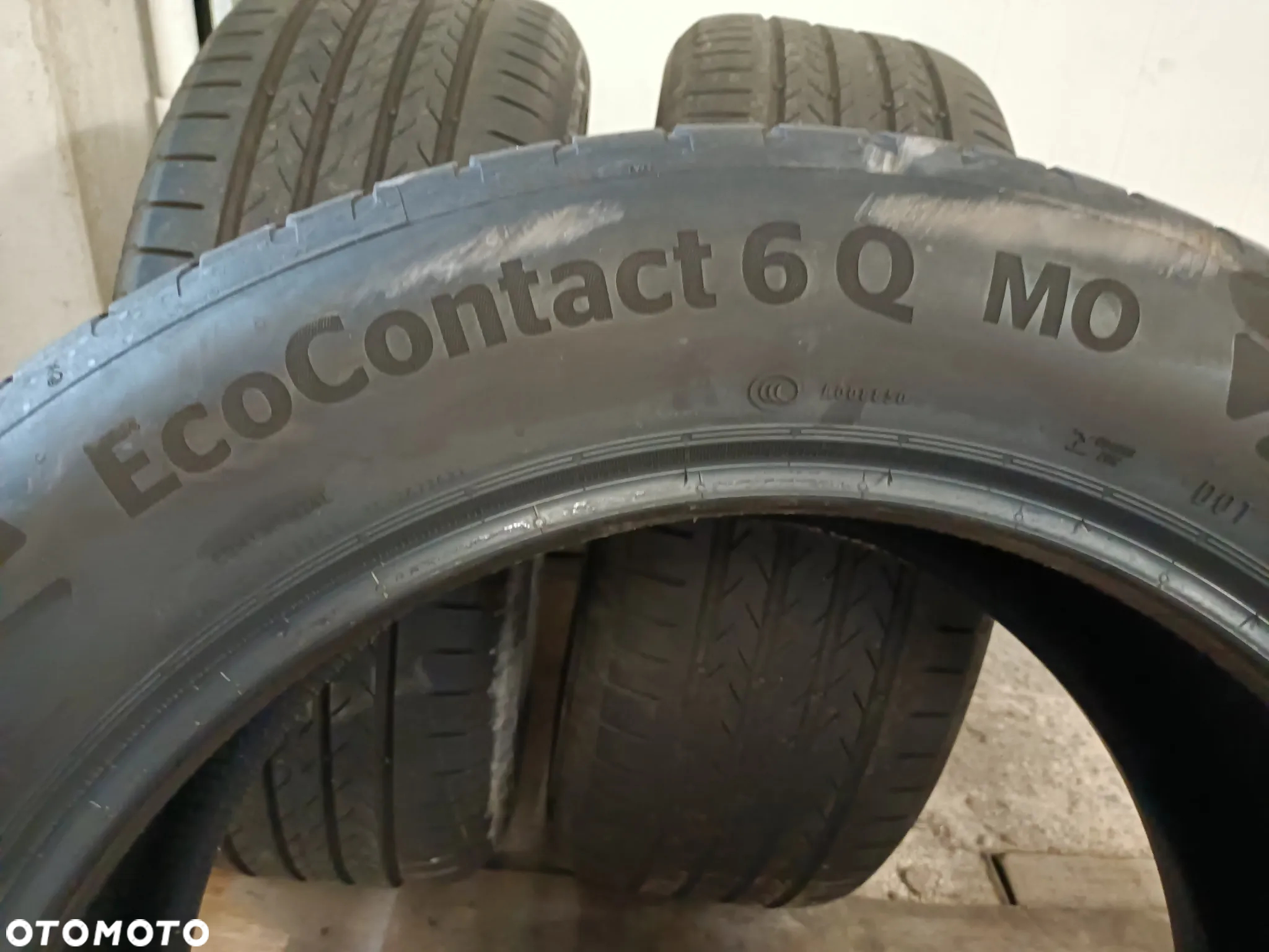 Komplet używanych opon letnich Continental EcoContact 6 Q 235/55 R19 105 W XL, MO - 9