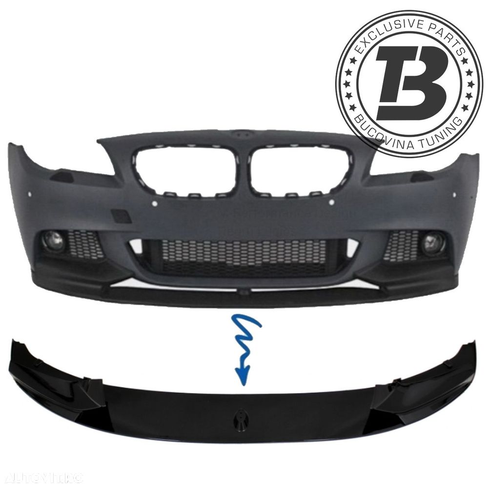 Prelungire Bara Fata compatibila cu BMW Seria 5 F10 F11 M Sport - 1