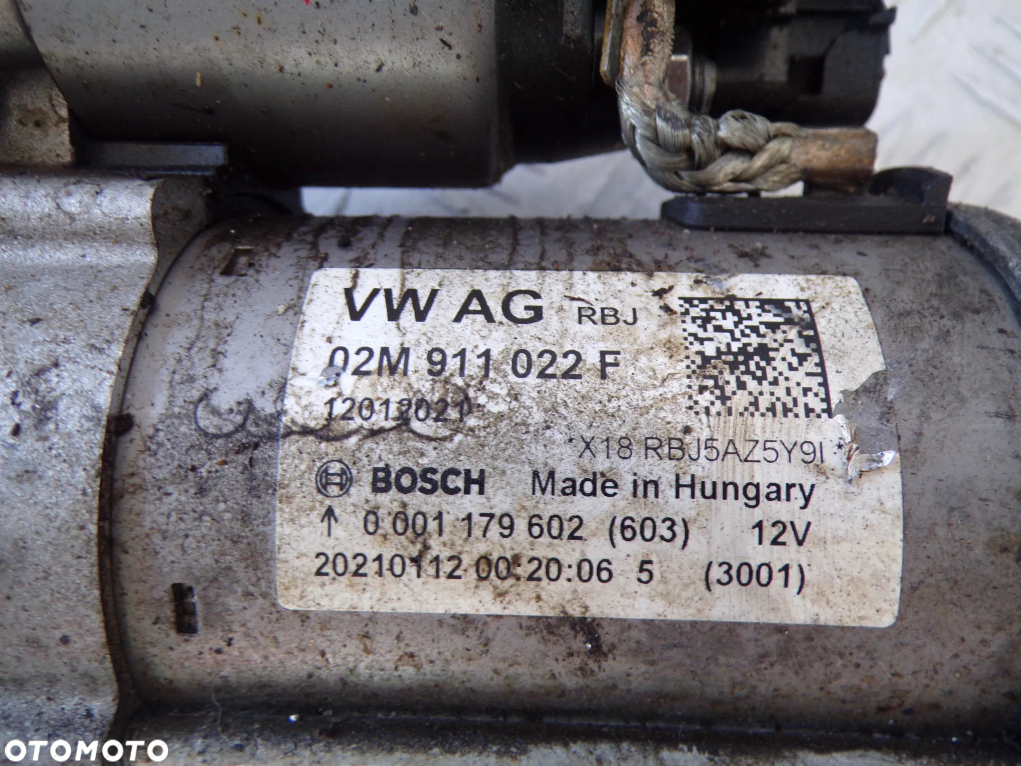 ROZRUSZNIK SKODA FABIA III VOLKSWAGEN AUDI 02M911022F - 2