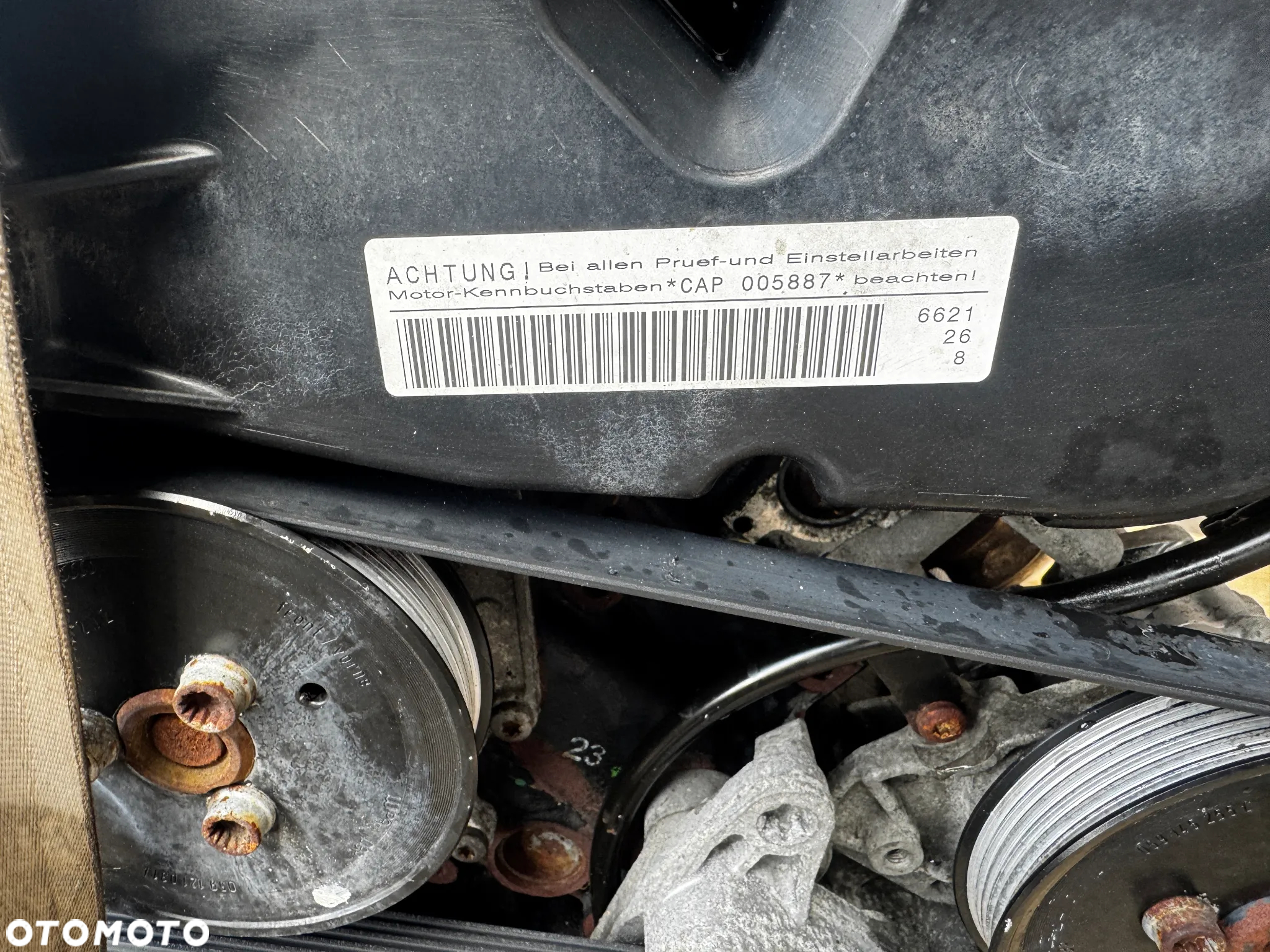 silnik cap 3.0 tdi audi a5 kompletny 188 tys - 2