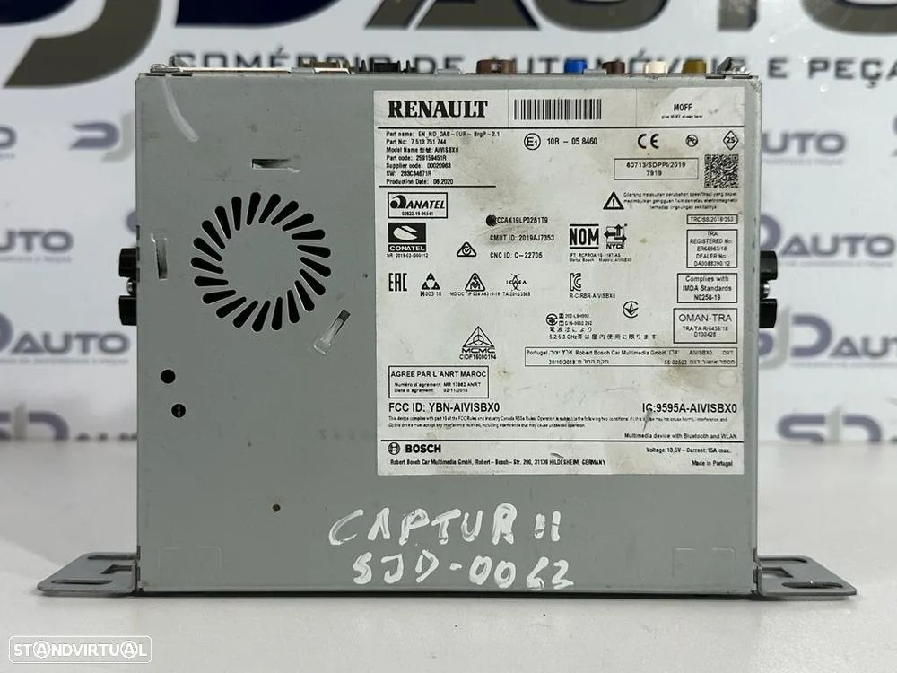Rádio - Renault Captur II (2020) - 3