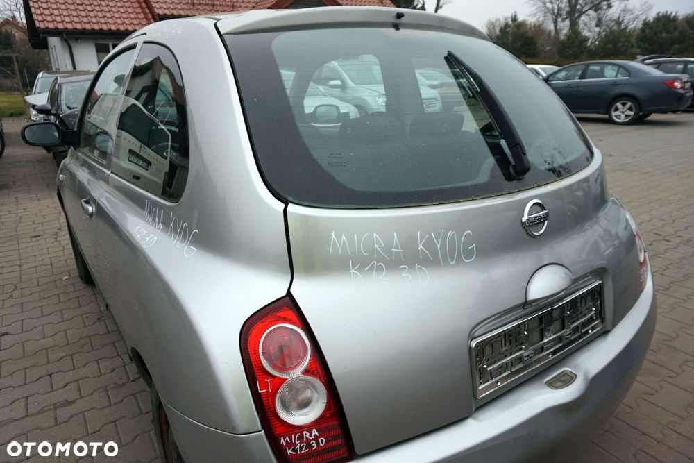 KLAPA BAGAŻNIKA TYLNA MICRA K12 3D HB KY0  SREBRNY NISSAN 2003-2007 - 2