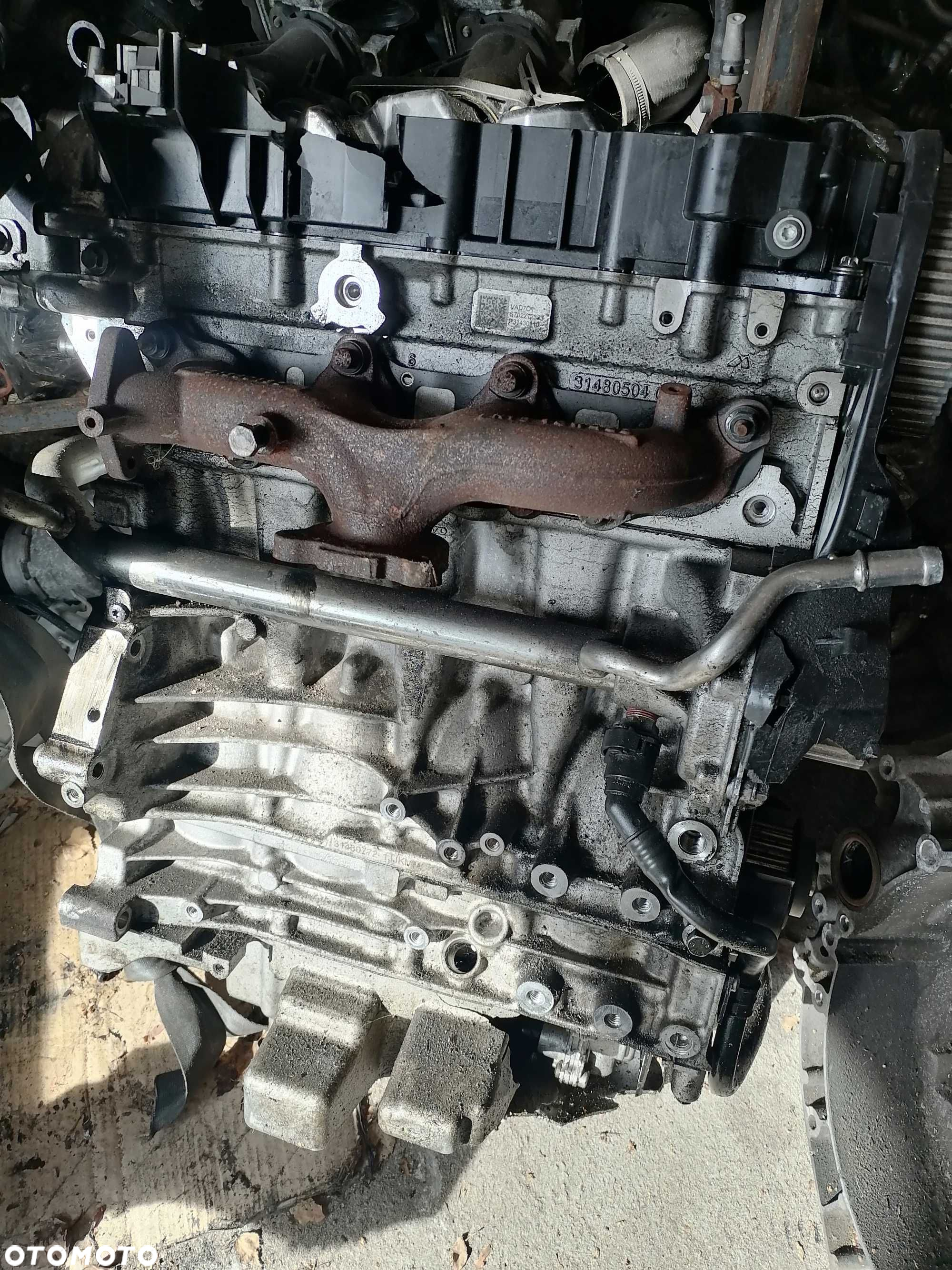 silnik 2.0 D2 D4204T8 dół wał głowica volvo v40 ii - 8
