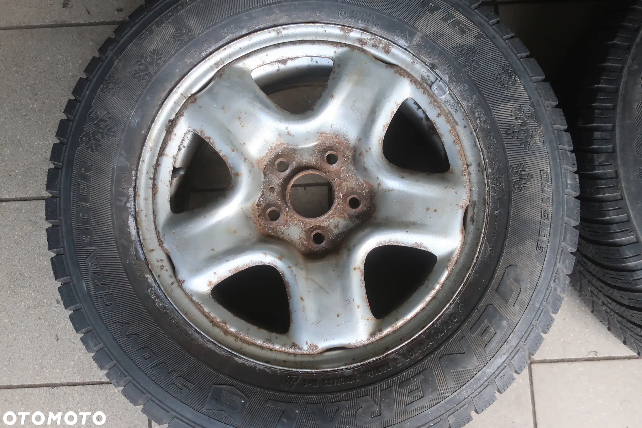 TOYOTA RAV 4 II 01-05R KOŁA ZIMOWE 16" 5X114,3 OPONY FELGI STALOWE 215 70 16 - 4