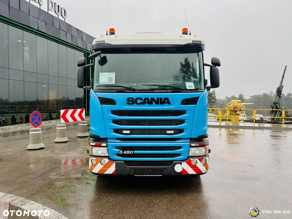 Scania G450 6x4 PALFINGER PK 42002 SH HDS Żuraw Fly Jib Wciagraka - 9