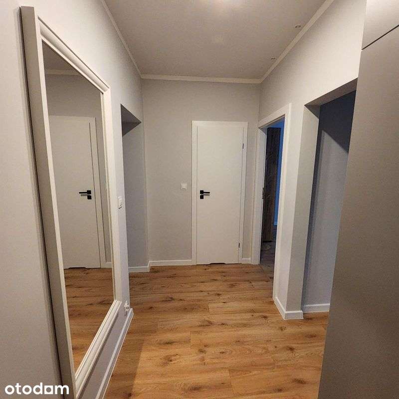 Nowo urządzone 2 pokoje na parterze, z dużym balkonem.