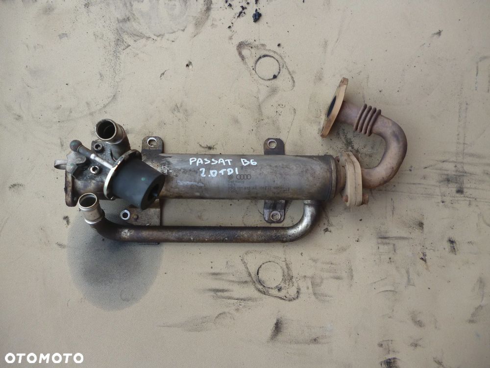 VW PASSAT B6 2.0 TDI BMR CHŁODNICZKA SPALIN EGR - 1
