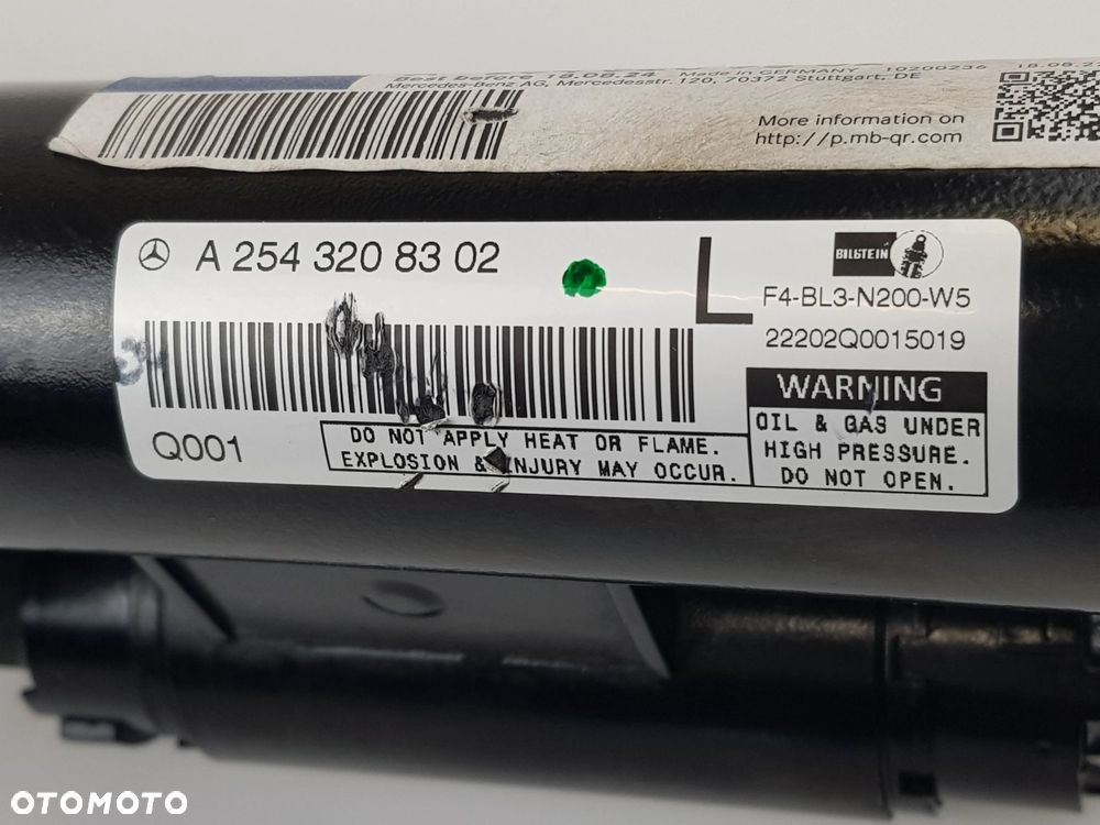 NOWY ORYGINALNY Amortyzator Lewy Przód Mercedes w254 GLC A2543208302 - 5