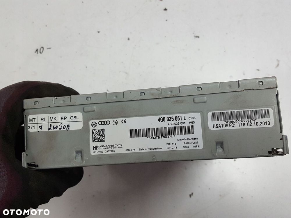 AUDI A5 8T LIFT 12-16r TUNER RADIA 4G0035061L - 2