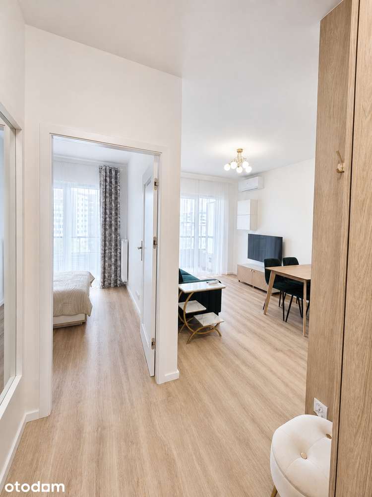Komfortowe 2 pokoje | Mokotów |klima| balkon 9 m² | GARAŻ+BOKS W CENIE