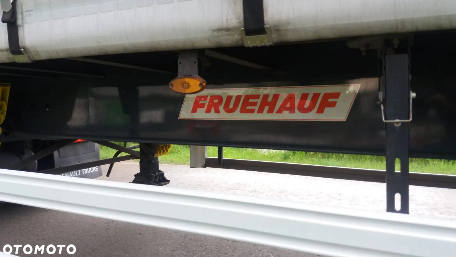 Fruehauf Firanka/ mocna podłoga/ winda / oś podnoszona - 15