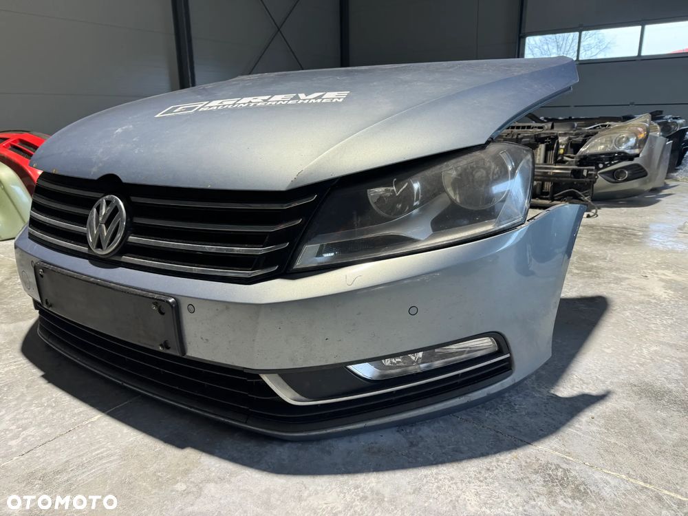 PRZÓD KOMPLETNY ZDERZAK PDC MASKA PAS REFLEKTOR VW PASSAT B7 - 5