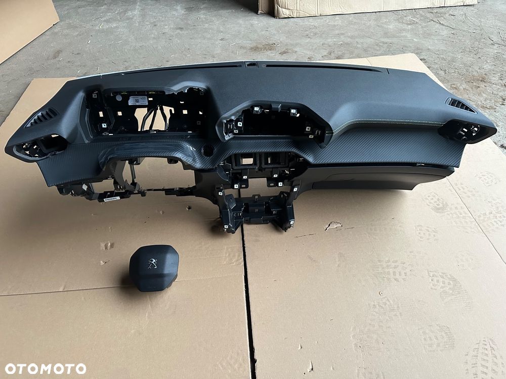 Komplet Deska konsola Peugeot 208 II 2008 II GT line start stop kluczyk - 1