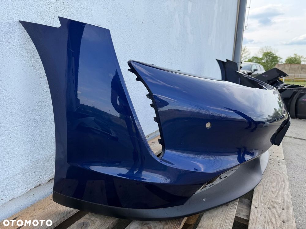 zderzak przód przedni porsche taycan 9j1 9j1807221d + spoiler 9j1807541 - 3