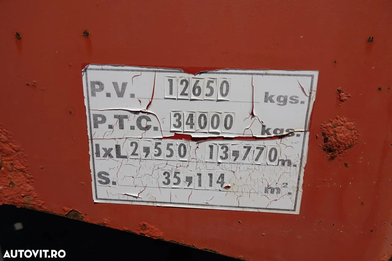 Kaiser REMORCĂ / PAT JOS / RAMPE HIDRAULICE / AXIE DE DIRECȚIE / IMPORTAT - 27