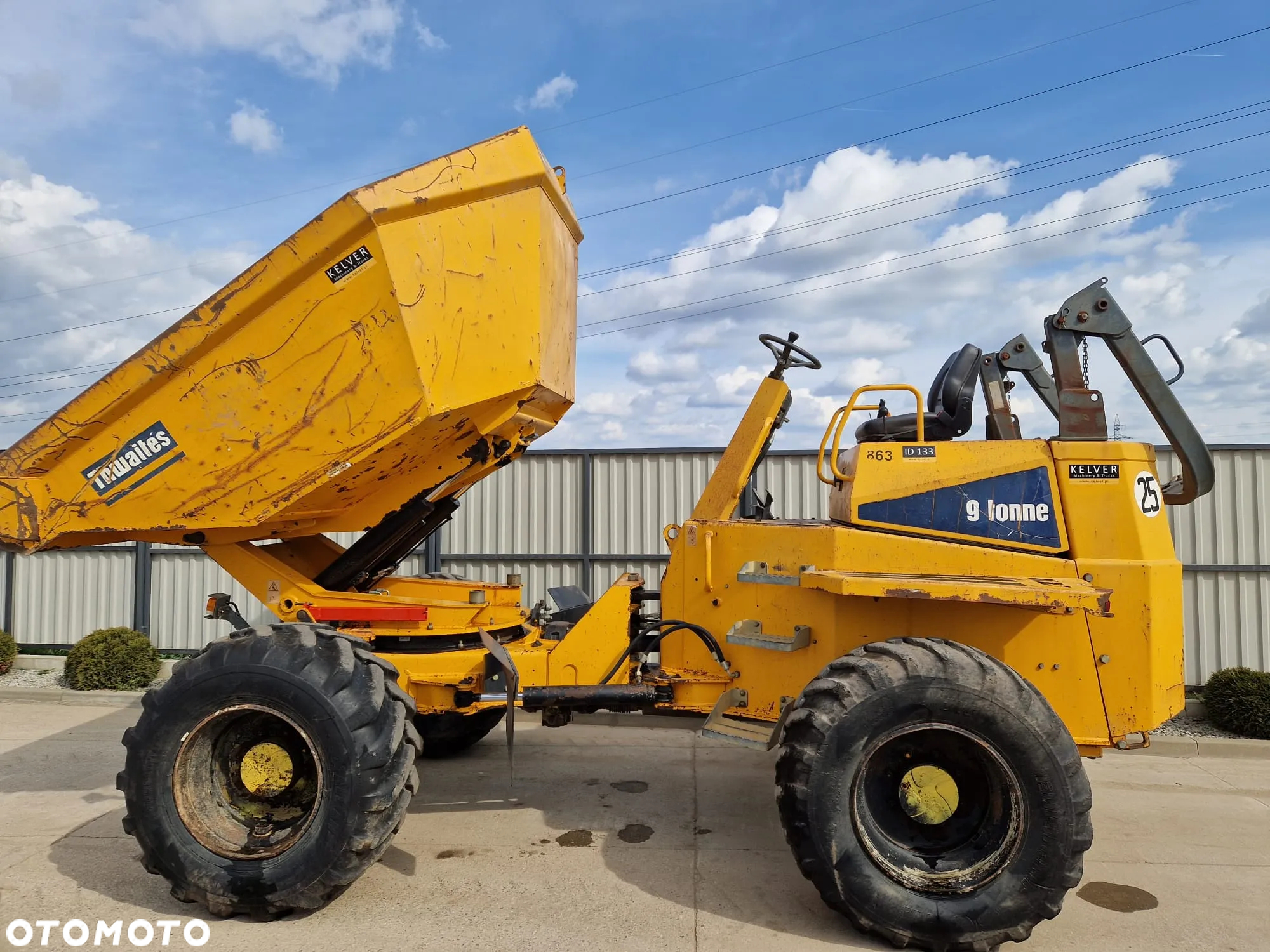 Thwaites 9t MACH597 * 2011r. * Hydrostatic * wozidło obrotowe * * - 25