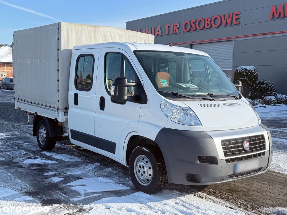 Fiat Ducato Doka Brygadówka Plandeka + Skrzynia Zarejestrowany w PL - 5