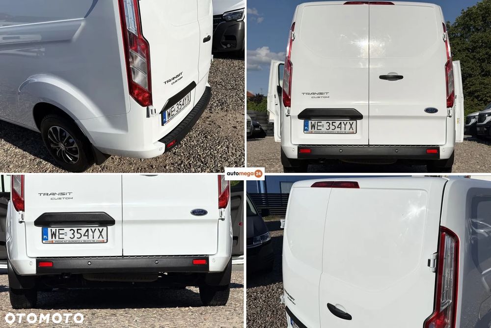 Ford TRANSIT CUSTOM VAN 300L MODEL L2H1 Long VAT-1 Cięż. 3 osobowy SILNIK 2.0 130KM Euro-6 DUŻA ŁADOWNOŚĆ 1086kg DMC 3000kg Homologacja na hak 2800kg ZABUDOWA PAKI! Niski przebieg TYLKO 93tys.km! - 7