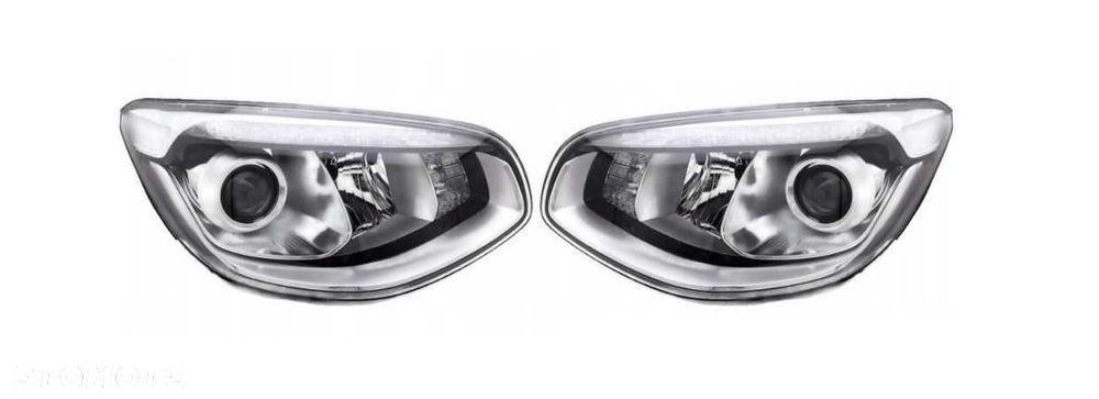 Kia Soul 13-19 Reflektor Przedni Lampa Przednia NOWA - 1