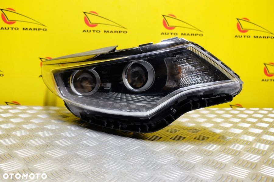 KIA OPTIMA 2015- REFLEKTOR LAMPA ZWYKŁA SOCZEWKOWA Z LED R USA - 5