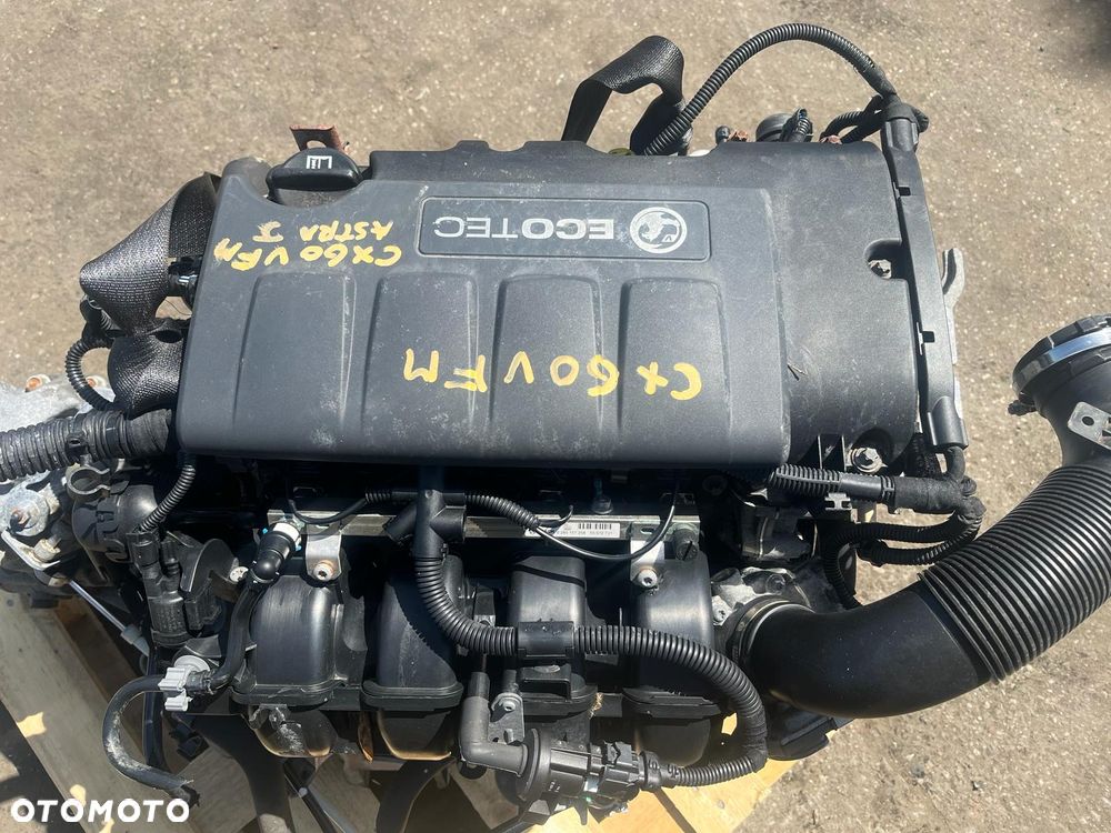 Silnik kompletny A14XER Opel Astra J Meriva B Corsa D 1.4 16V film video rocznik 2010 74kW 100PS 74tys. - 2