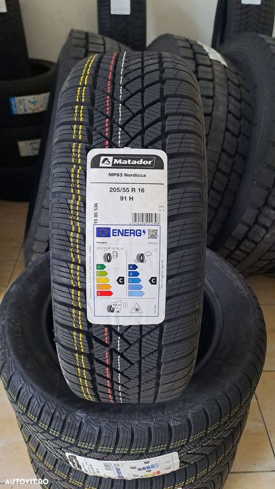 Anvelope noi iarna 205 55 r16 Matador - 2