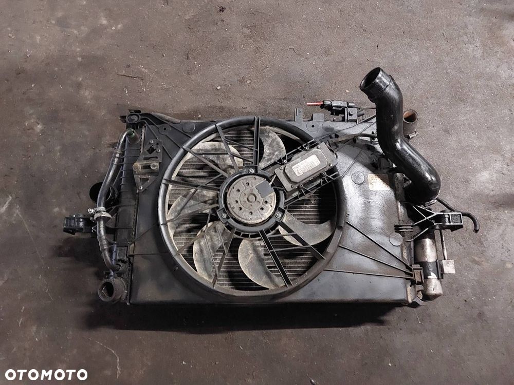 CHŁODNICE KOMPLET + WENTYLATOR VOLVO S80 I 2.5 TDI - 1